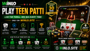 Read more about the article Play Teen Patti Online on Winlo – India’s Trusted Teen Patti Gaming Platform 2026